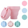 CLOGRATIA Folding Cup, Portable Cup, Toothpaste Cup, Gargle Cup with