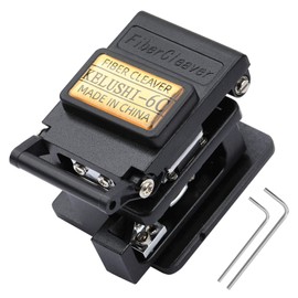 Fiber Cleaver 6C Cable Cutting Cutter FTTT Fiber Optic Cable Tools Cutter High Precision Fiber Cleavers 12 Surface Blade