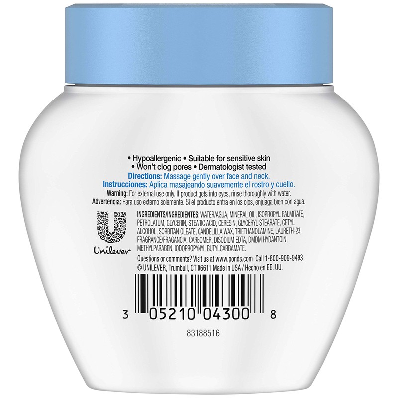 Pond's Cream Dry Skin 3.9 oz (Pack of 2)