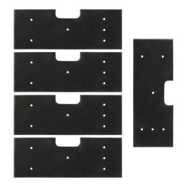 WH01X35719 Washer Dryer Combo Lint Filter for GE Washer Dryer 5-Pack Hand Washable & Reusable for GE Profile Models PFQ97HSPVDS