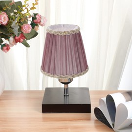 Purple Fabric Catch Light Replacement Nordic Light Beige Lamp Shade Lamp Umbrella Atmosphere Decorative Lamp Shade Indoor Lighting