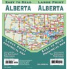 Alberta Large Print / Northwest Territories Province Map