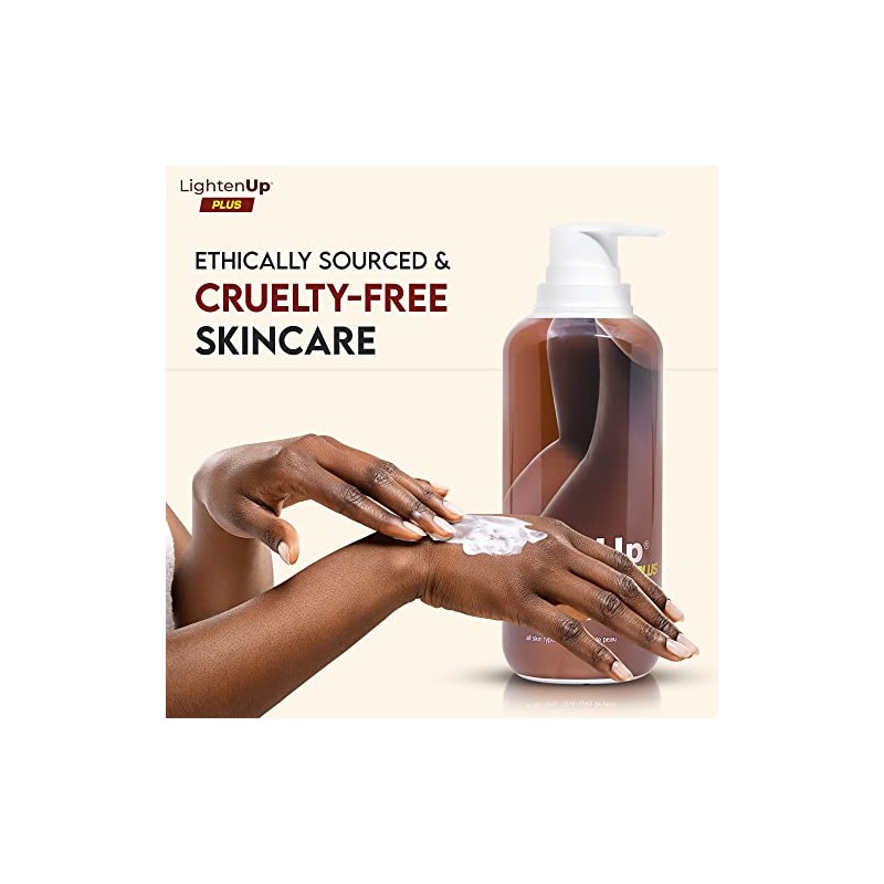 Lightenup Crema Loción Corporal Aclarante Despigmentante Vitamina Glicerina Manteca Karité
