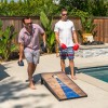 GoSports 4'x2' Bean Bag Toss Game with Rustic Wood Decals