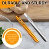 MIRKUZI 2-Piece Compact Table Crumb Remover, Table Broom, Crumb Brush,