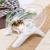 INHEMING Hamster Plastic Wheel, 7 Inch Hamster Flying Saucer, Exercise
