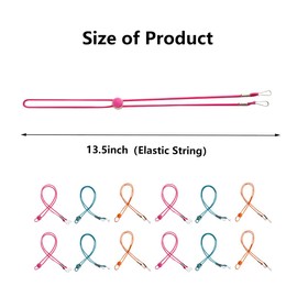 12Set Cross Stitch Side Clips,Cross-Stitch Fabric Holders,High Elasticity Fabric Tension Embroidery Clamp,Adjustable Fabric Fastening Clip Tool Accessories for Needlework