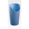 Nose Cut Out Cup - Adult Disability Drinking aid with Cut Out for Nose. (Pack of 1, Blue)