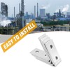 EATAKWARD 4 PCS Inside Angle Bracket for 1/2" Bolt in