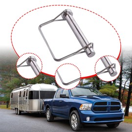 F Fityle Trailer Hitch Locking Pin Pto Shaft Canopy Locking Hitch Pin Square Versatile Accessories Quick Release for Garden Truck