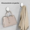 Tres Colores 15 Ganchos De Metal Premium, Sin Clavos, Fuerte