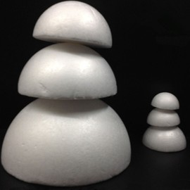 SM SunniMix Pack of 5, 12CM Modelling Polystyrene Semi Foam Ball Solid Balls Balls for Household School Projects DIY