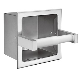 Moen 5571 Donner Hotel and Motel Extra Roll Recessed Paper Holder, Chrome