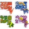 HENBRANDT 12 x Mini 3D Dinosaur Puzzle