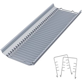 soldbbq 26" Ash Pan for Nexgrill ‎810-0029C Charcoal Grills, Replacement Parts Ash Pan for Nexgrill Charcoal Grills 810-0029C, 26 Inch Heavy Duty Steel Drip Pan