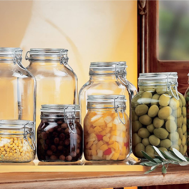 Bormioli Fido, preserving jar with snap closure