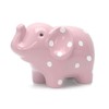 Child to Cherish Ceramic Polka Dot Elephant Piggy Bank for