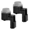 Hoypeyfiy 2PCS 28438-4EA0A Front & Rear PDC Parking Reverse Sensor