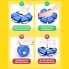 SAVTON Magic Ball, Football Shaped Magic Bouncing Ball,Interactive Pop-Up Transform,