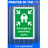 Caution Overhead Cables Sign – Correx Safety Board, Printed and