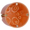 Voxura Cavity Wall Socket Switch Box Orange Flush-Mounted Flush-Mounted HW