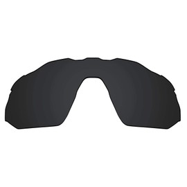 Alphax Polarized Stealth Black Replacement Lenses for Oakley Radar EV Advancer OO9442