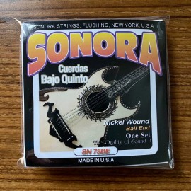 Sonora Strings SN75BE Cuerdas para Bajo Quinto. Ball End Nickel Wound Autenticas