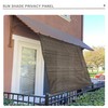 Alion Home Sun Shade Panel Privacy Screen with Grommets on