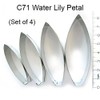 Water Lily Petal Cutter Set by WSA