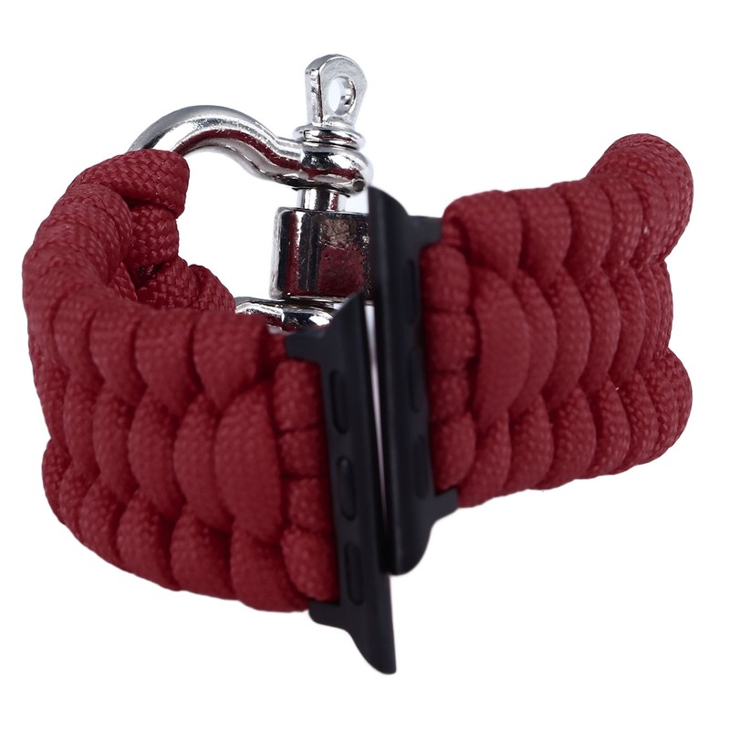 Paracord Watch Band Stylish Women Adjustable Hand Braided Watch Wristband