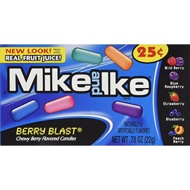 Fun Express Mike and Ike® Berry Blast Exchange Boxes, Birthday, Candy, 24 Pieces