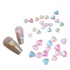 Half Club/Celler Hub_ Women's Trend Nail Art Ice Macaron Nail Yuri Tel / 하프클럽/셀러허브_여성트랜드패션 네일아트 얼음 마카롱네일 유리 텔 50p