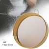 DASNTERED Flour Sieve, Sieve Fine Mesh Kitchen Home Stainless Steel