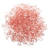 100Pcs Airplane Shaped Paper Clips Metal Lightweight Multipurpose Cute Shaped