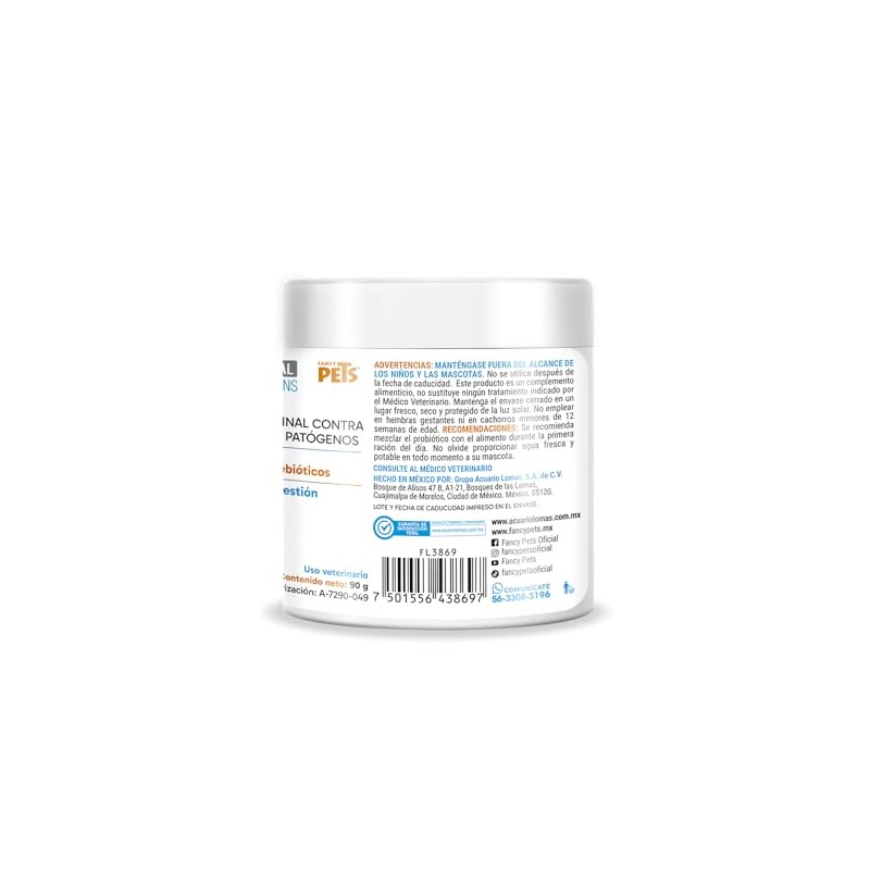 Fancy Pets MS Probiótico para Perros 90g