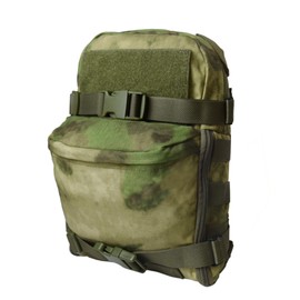 Tactical Hydration Backpack for 2L Hydration Bladder, Lightweight Hydration Backpack MOLLE Water Carrier for 2L Hydration Bladder Reservoir Pack for Hiking Biking Running Climbing (ATFG)