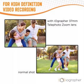 iOgrapher 37mm 2X Telephoto Zoom Lens, Lens Attachment Accessorie Smartphone