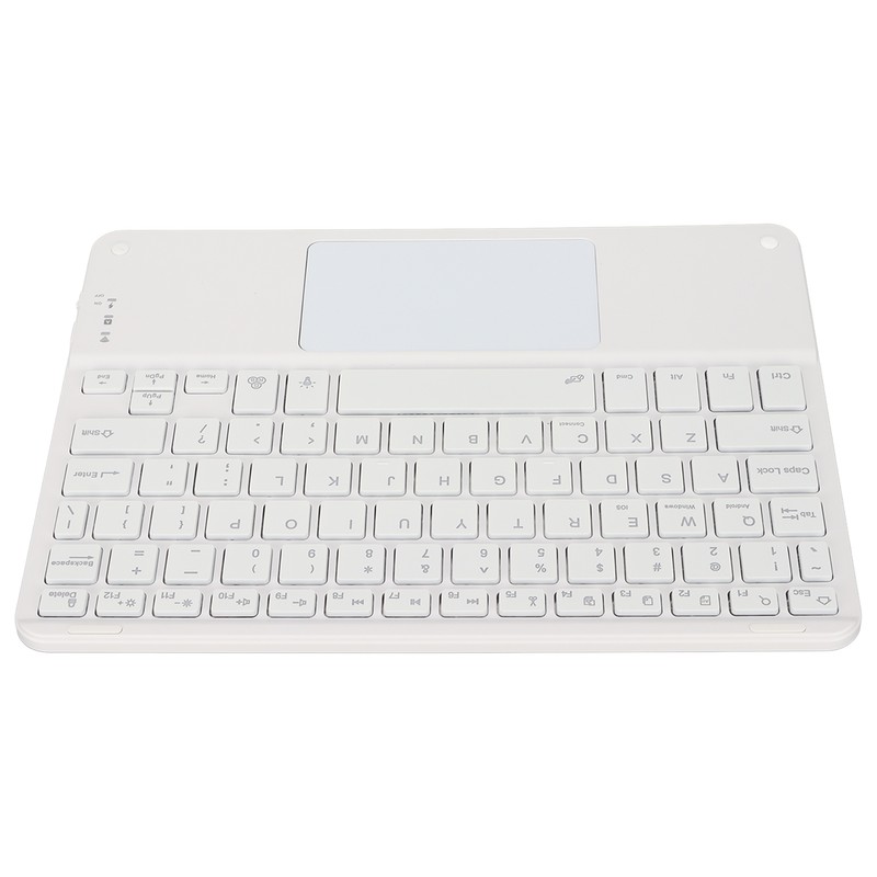 Wireless Keyboard with Touchpad Quadrate Keycap Ultra Thin 10inch Wireless