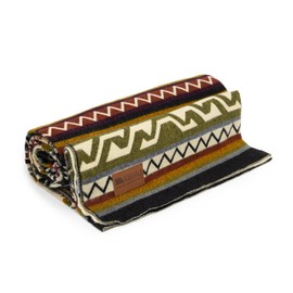 QISU Wool Blanket Throw | Large, Beautiful, Warm, Handmade in Ecuador by Local Artisans |94″ x 78″|Ultra-Soft, Hypoallergenic & Breathable | Non-Itchy or Scratchy Fabric(Blue Footed Bobby)