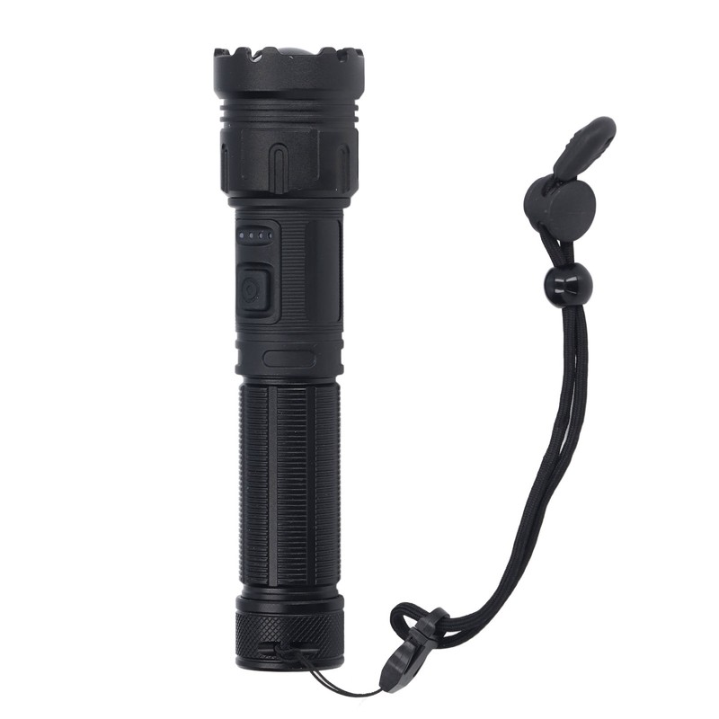 LED Camping Flashlight 5000LM Super Bright Magnetic Telescopic Zoom Waterproof