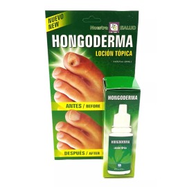 Nuestra Salud Hongoderma Eliminate Fungus Lotion Topica Great for Skin Toe Nails