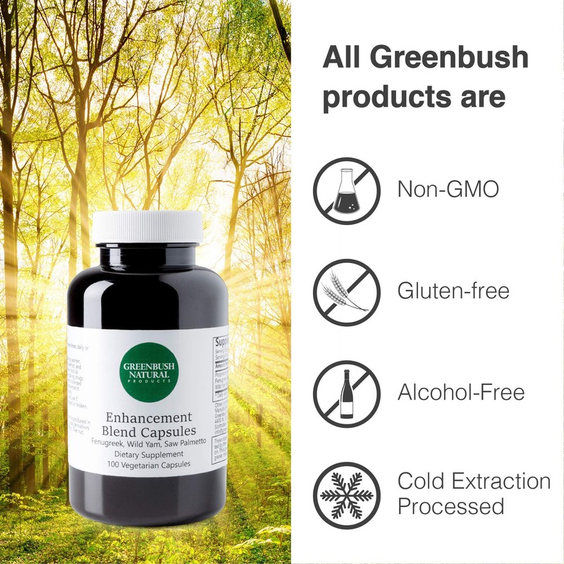 Greenbush Natural Products Enhancement Blend 100 Capsules