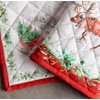 Maison d' Hermine Oven Mitt + Pot Holder 100% Cotton