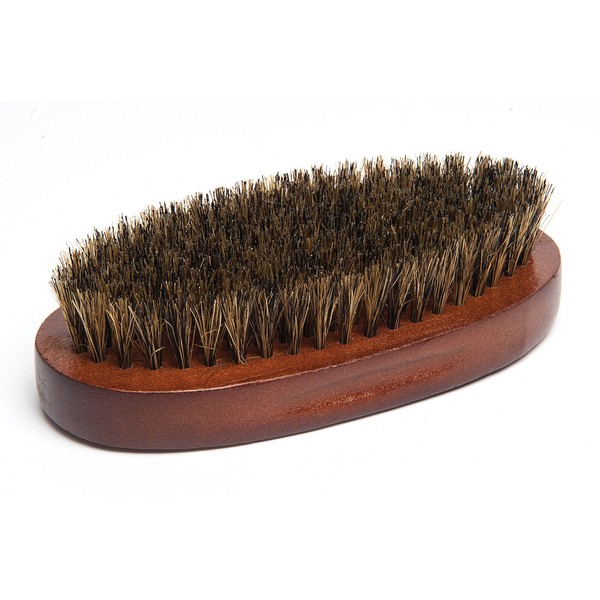 Diane Premium 100% Boar Bristle Brush for Men – Medium Firm Bristles for Medium to Coarse Hair – Use for Smoothing, Styling, Wave Styles, Soft on Scalp, D8114