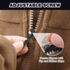 NICECONE 15 Pcs Zipper Repair Kit, 3 Sizes Instant Quick