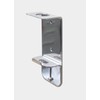 WALL MOUNT SINGLE DISPENSER CHROME HOLDER Ideal for CAREX 250ml