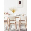 8Pcs Artificial Pampas Grass Versatile Decorative Gradient Green Modern Vase