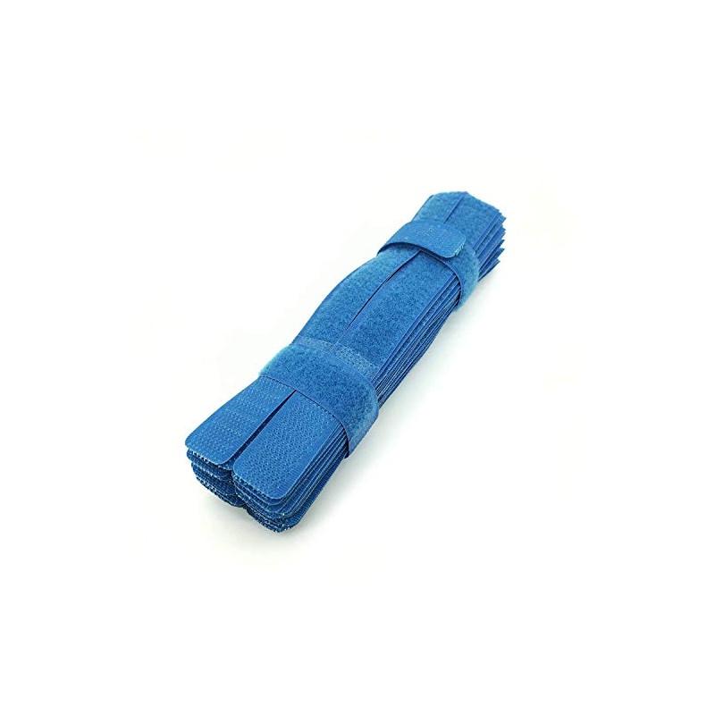 Pasow 50pcs Cable Ties Reusable Fastening Wire Organizer Cord Rope
