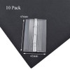 Odinest Clear Acrylic Hinge Transparent Folding Lightweight 65x42mm Crystal Plastic