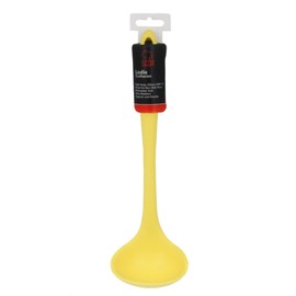 Chef Craft Premium Silicone Cooking Ladle, 11.25 inch, Yellow